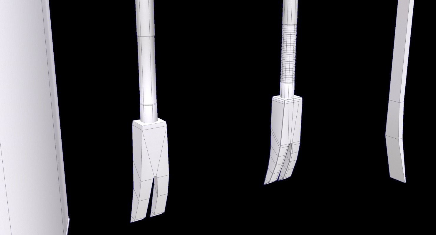 Fire Fighting Equipment 1 Plus 1 PBR Pack Low-poly 3D model_22