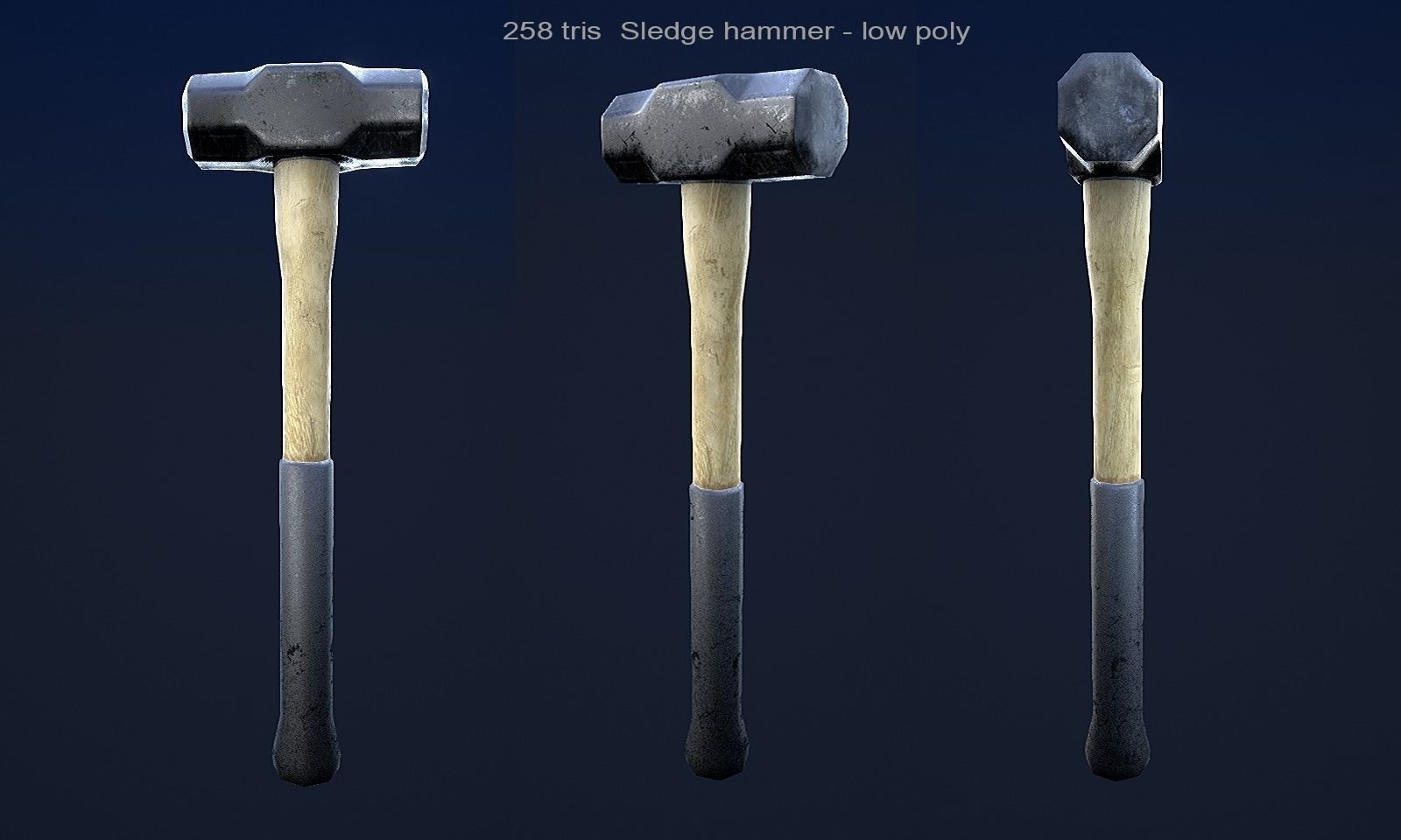 Fire Fighting Equipment 1 Plus 1 PBR Pack Low-poly 3D model_9