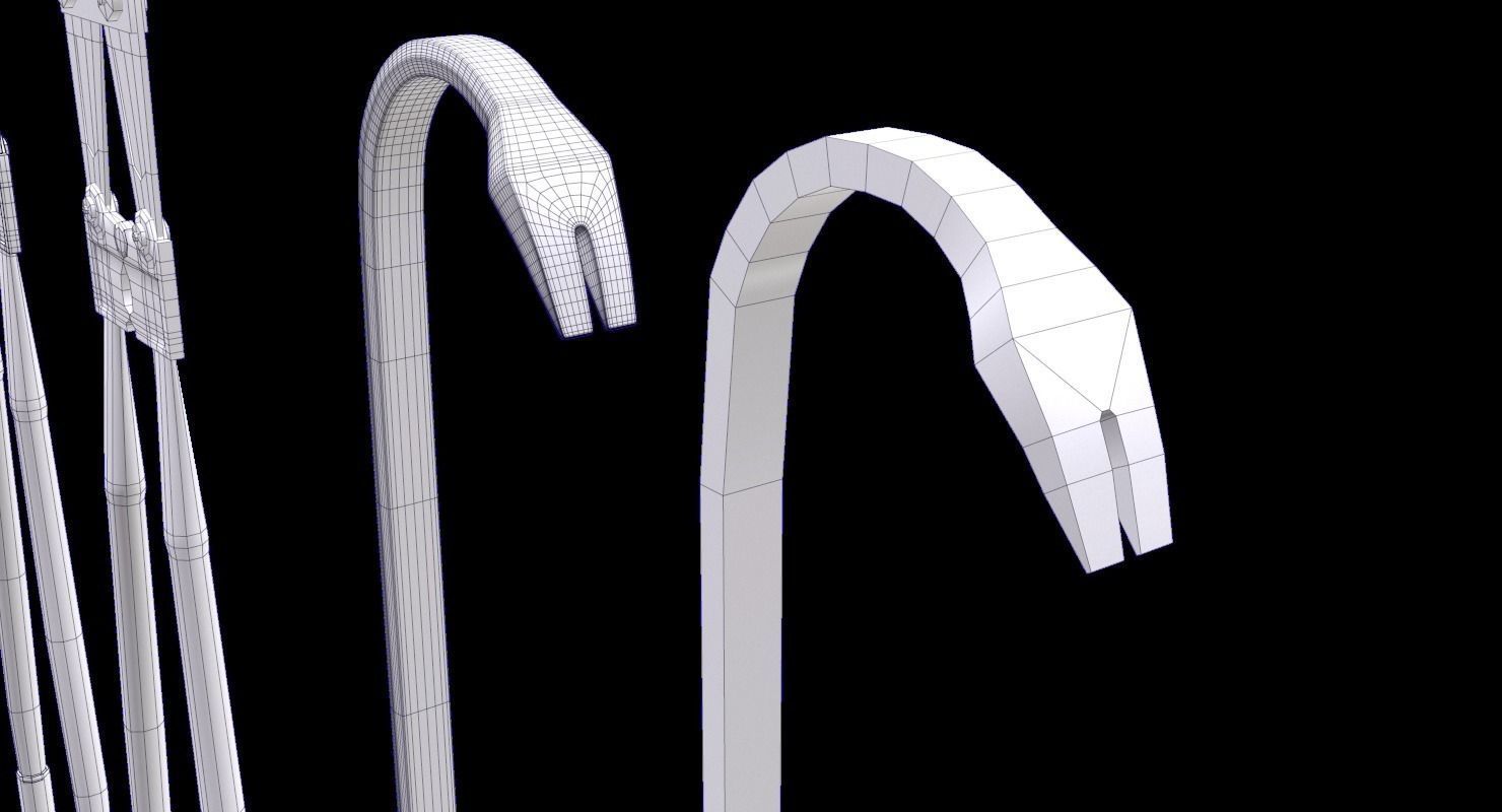 Fire Fighting Equipment 1 Plus 1 PBR Pack Low-poly 3D model_23