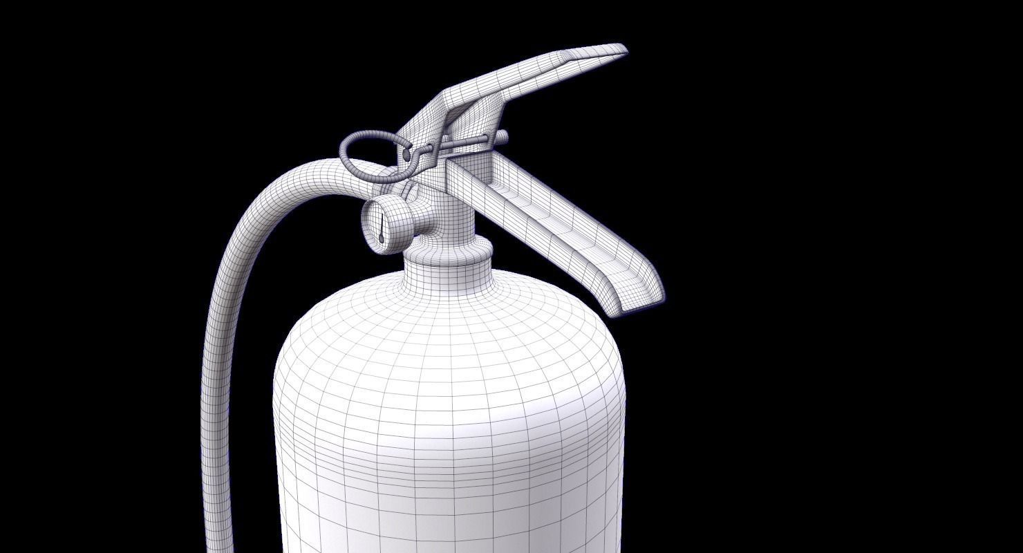 Fire Fighting Equipment 1 Plus 1 PBR Pack Low-poly 3D model_20