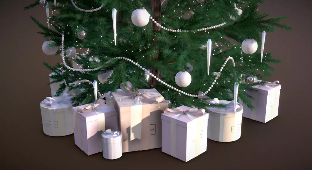 Christmas Tree 3D model_0