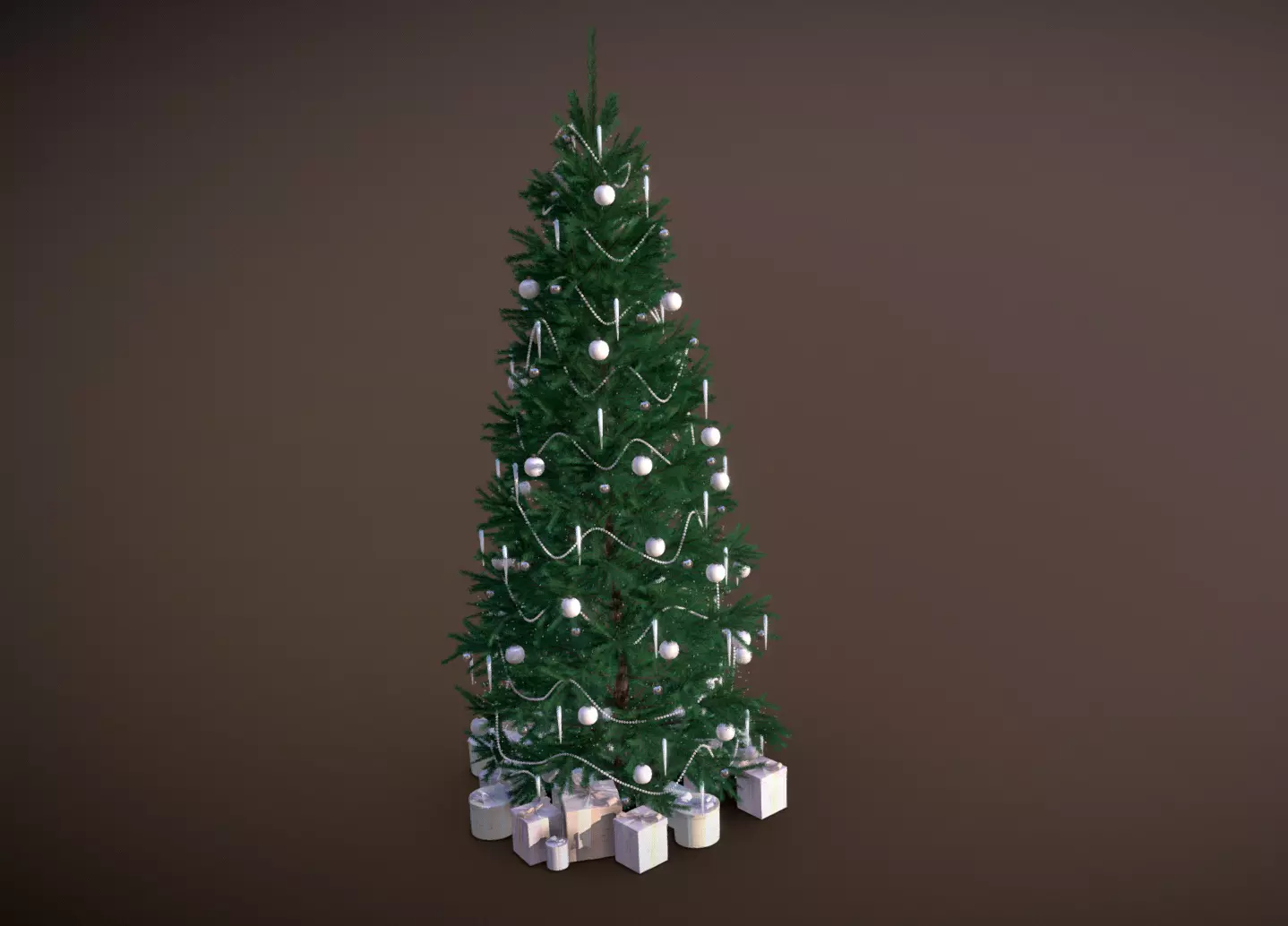 Christmas Tree 3D model_2