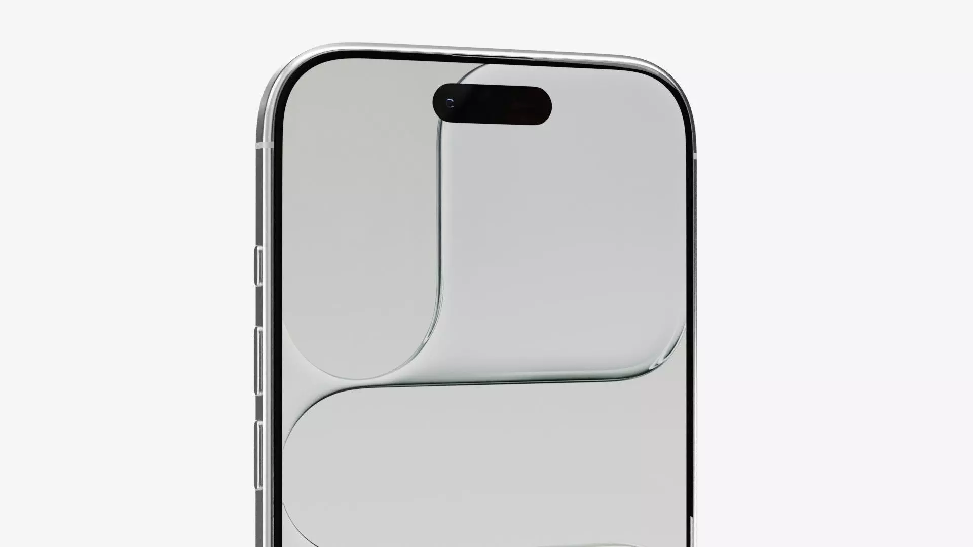 Apple iPhone Air Cloud White Low-poly 3D model_7