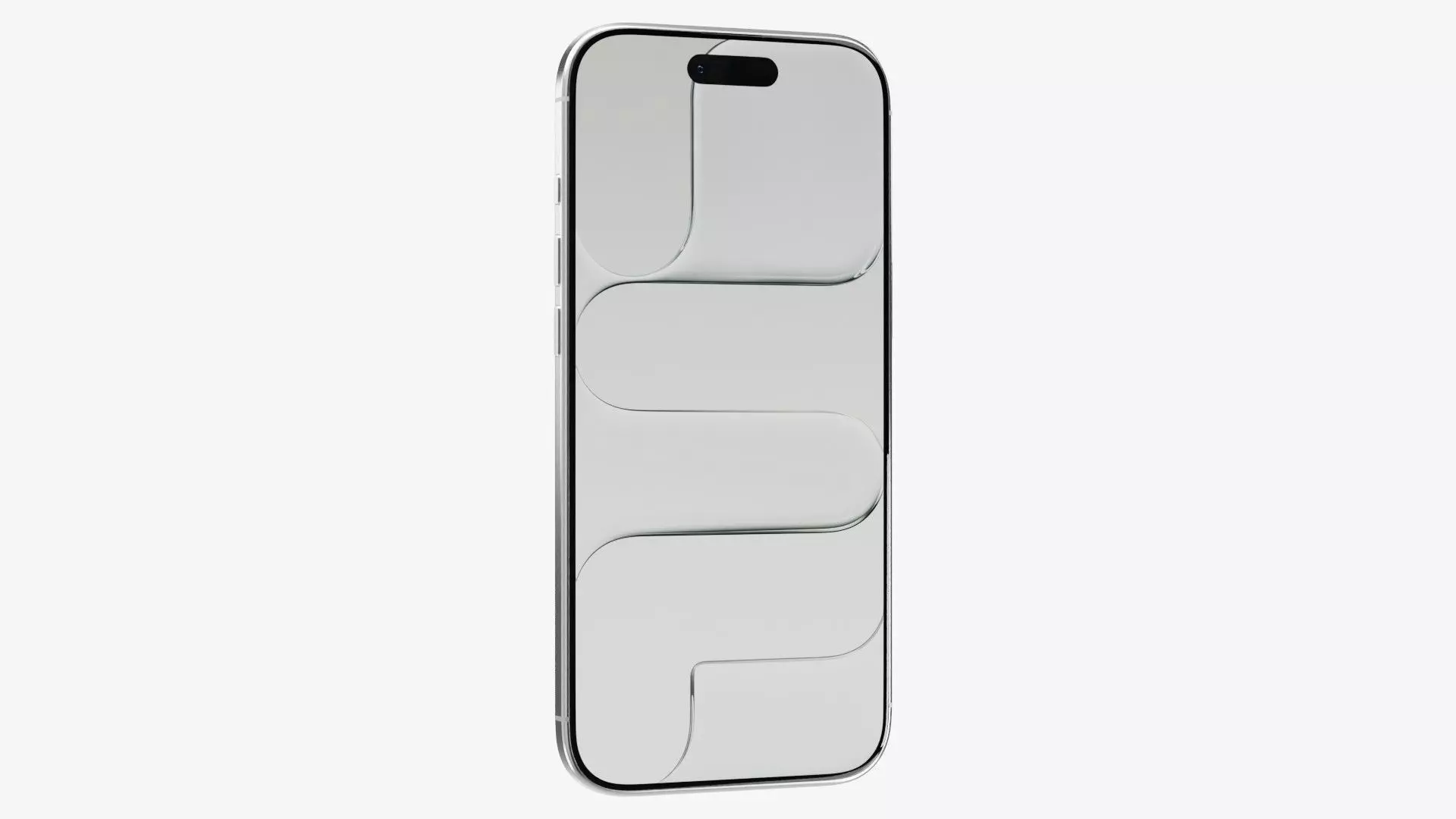 Apple iPhone Air Cloud White Low-poly 3D model_9