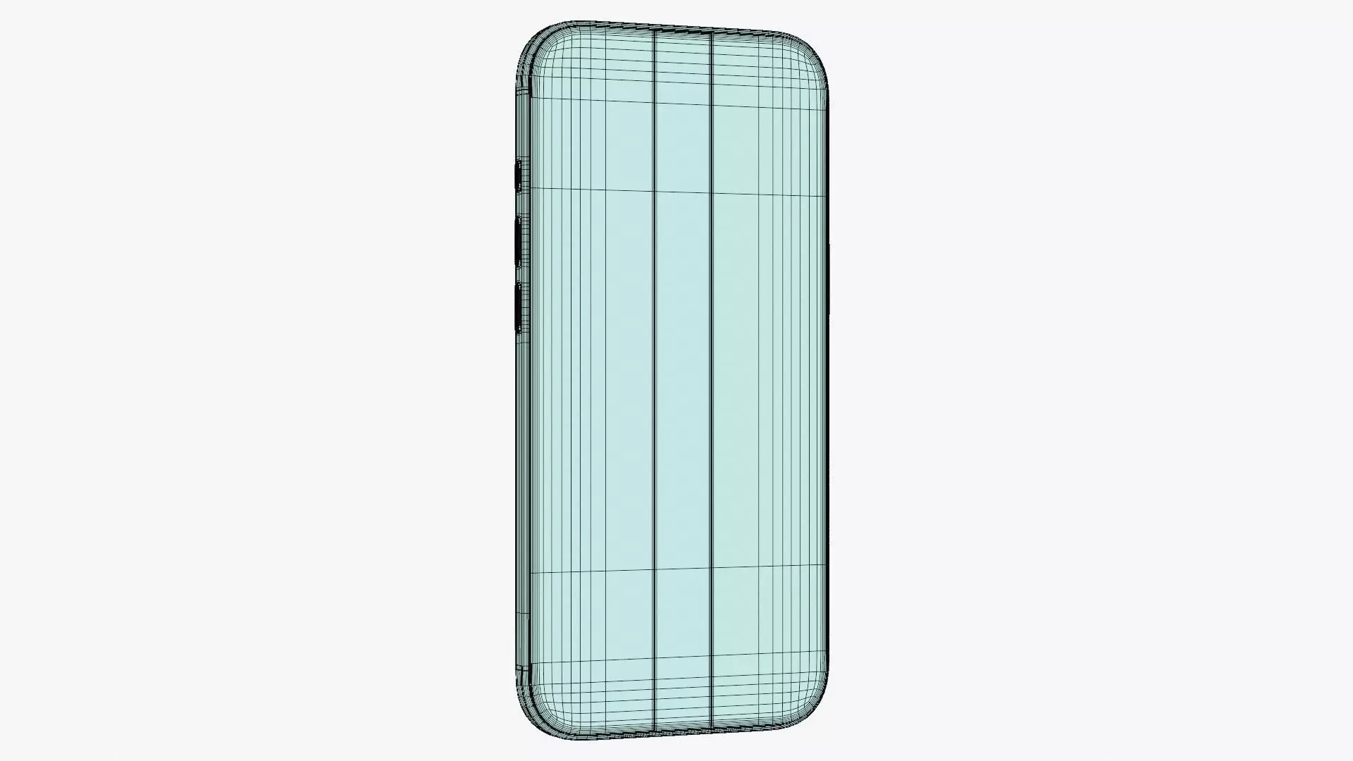 Apple iPhone Air Cloud White Low-poly 3D model_19