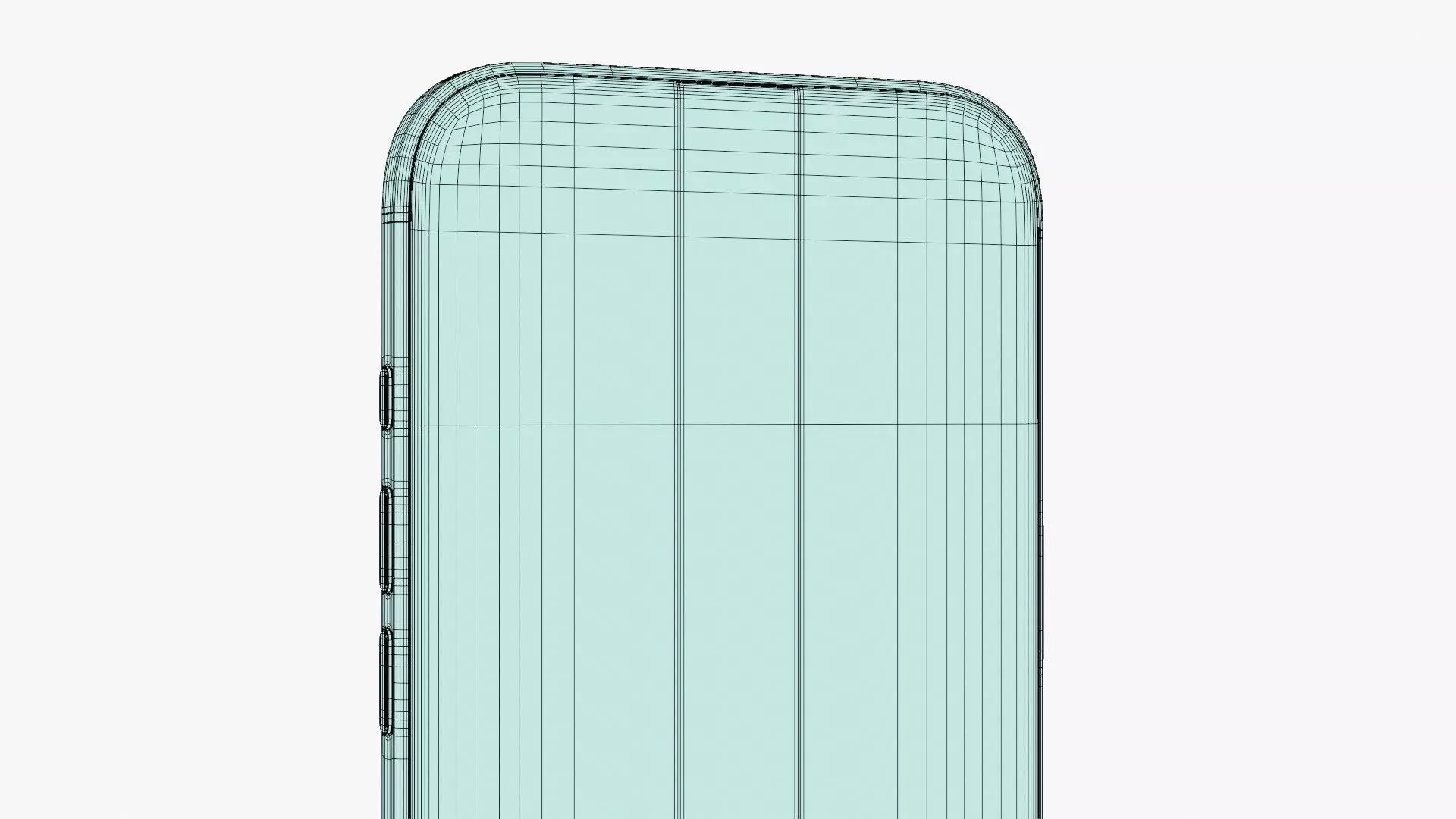 Apple iPhone Air Cloud White Low-poly 3D model_14