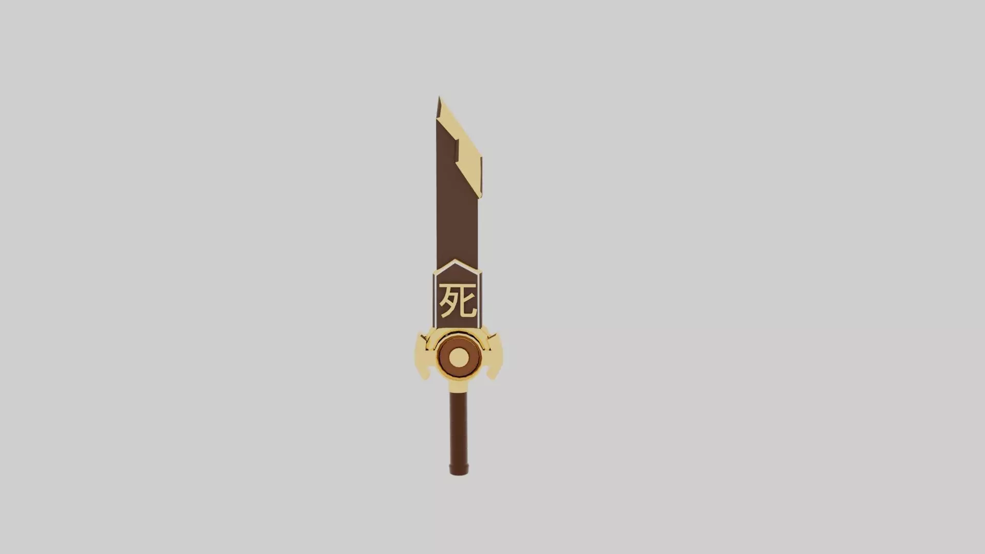 MINI KNIFE Low-poly 3D model_3