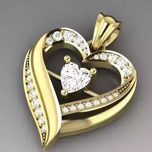 Heart pendant