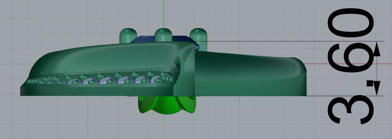 Heart pendant 3D print model_10