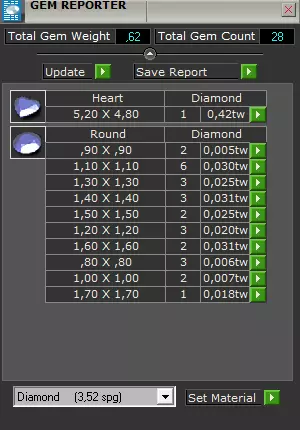 Heart pendant 3D print model_7
