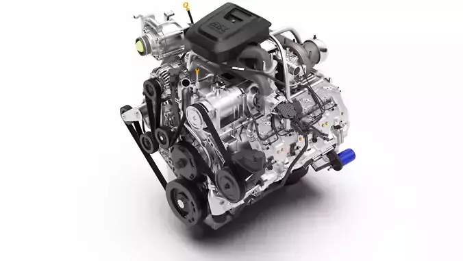 Duramax Diesel Turbo V8 Engine