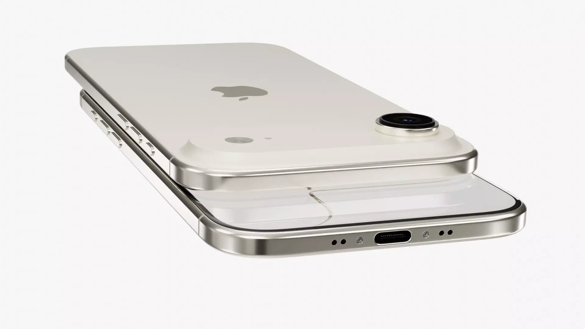 Apple iPhone Air Low-poly 3D model_18