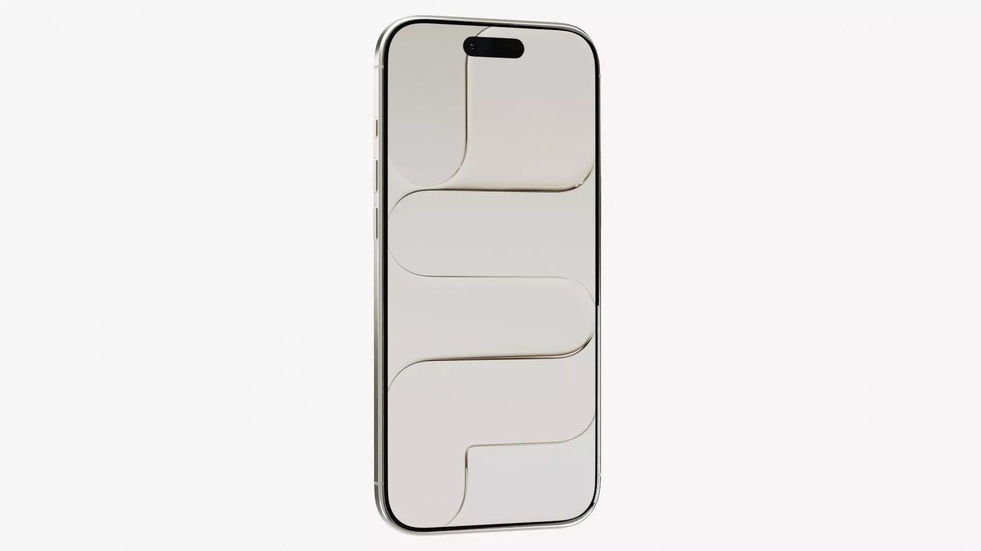 Apple iPhone Air Low-poly 3D model_19