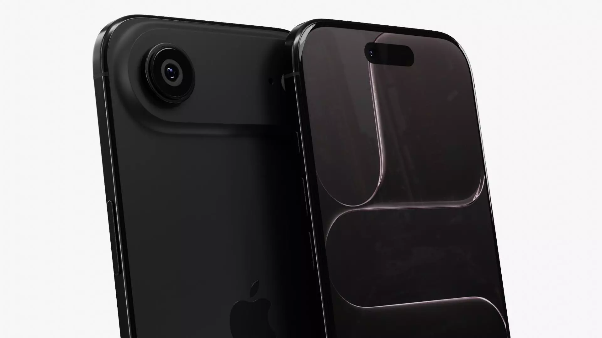 Apple iPhone Air Low-poly 3D model_33