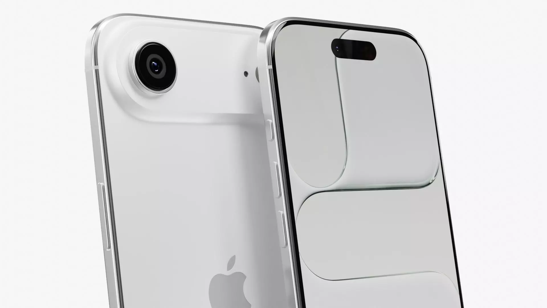 Apple iPhone Air Low-poly 3D model_24