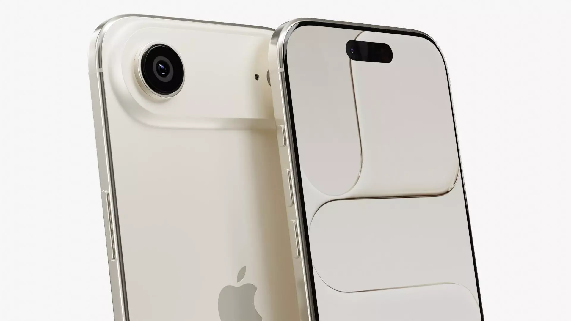 Apple iPhone Air Low-poly 3D model_15