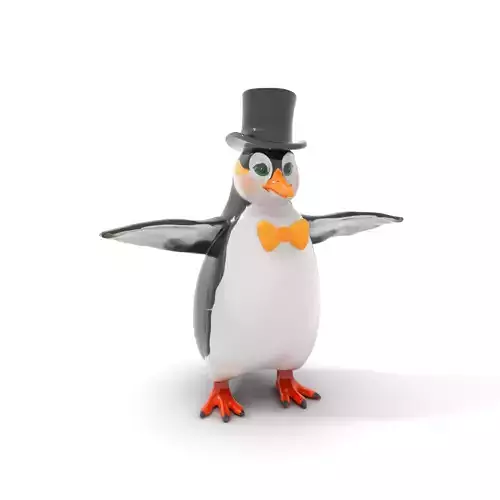 Charming Penguin model pack Low-poly 3D model Charming Penguin model pack Low-poly 3D model