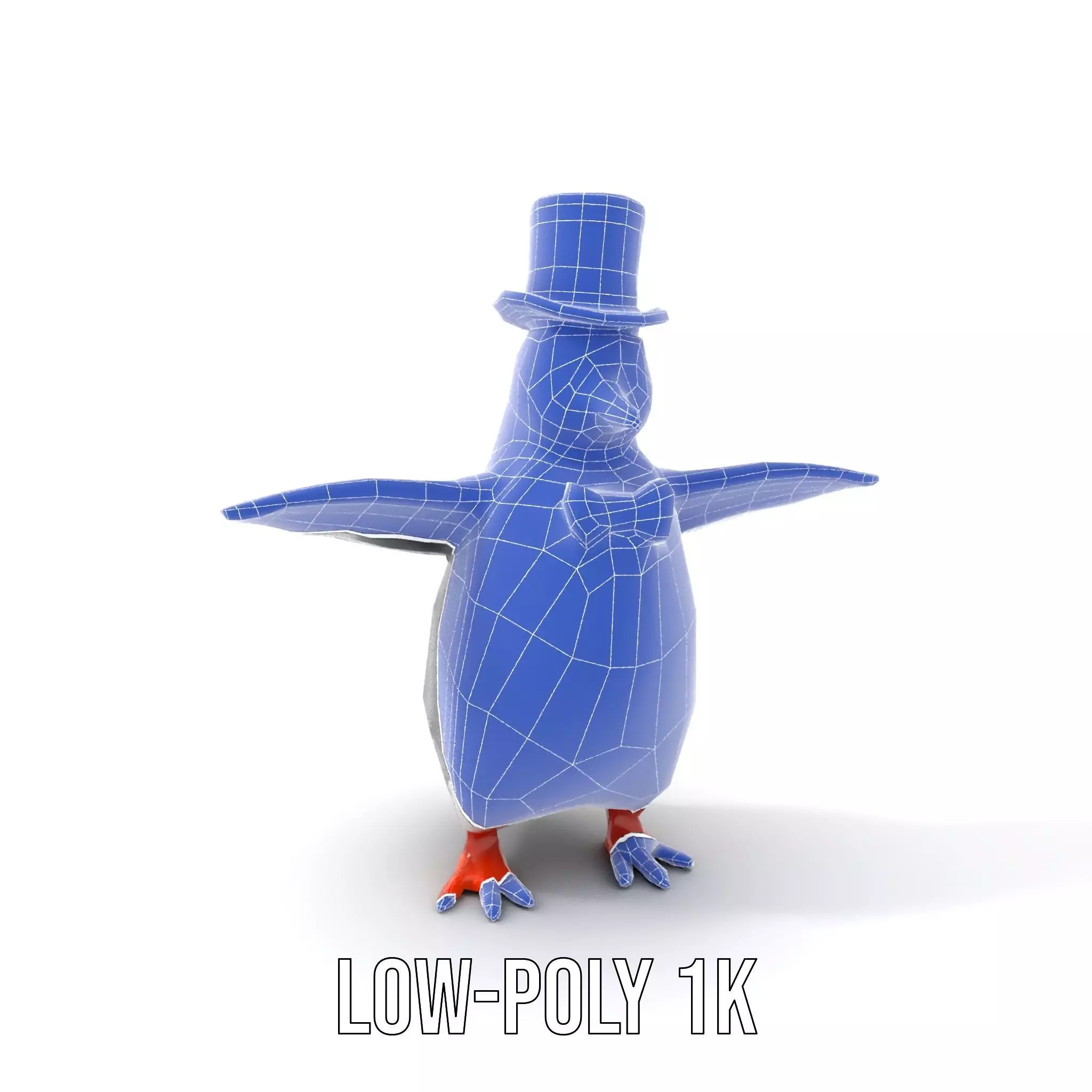 Charming Penguin model pack Low-poly 3D model_27