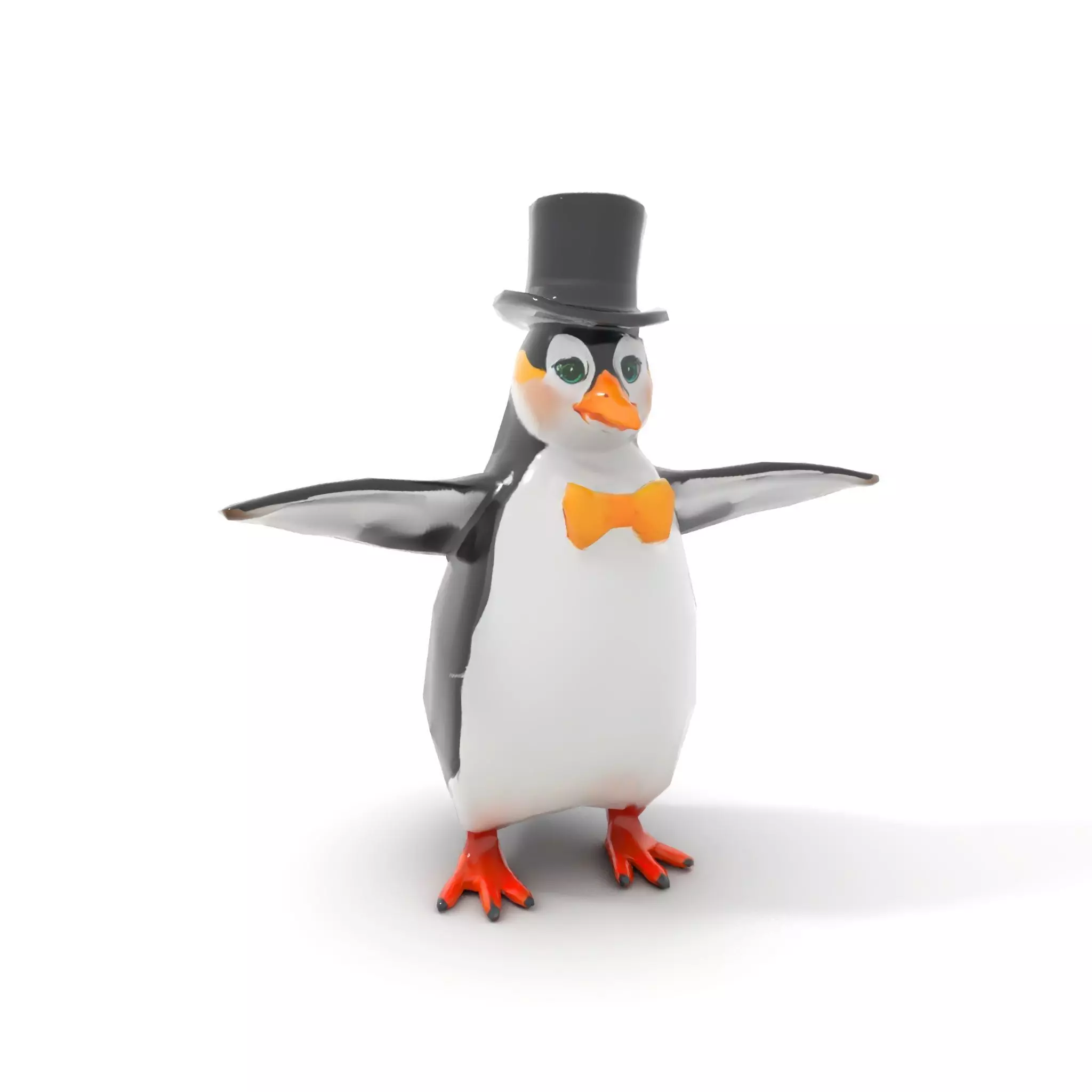 Charming Penguin model pack Low-poly 3D model_14