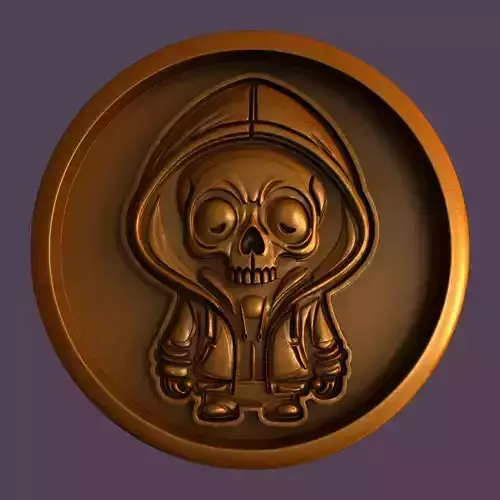 3d models for 3d printer Skull