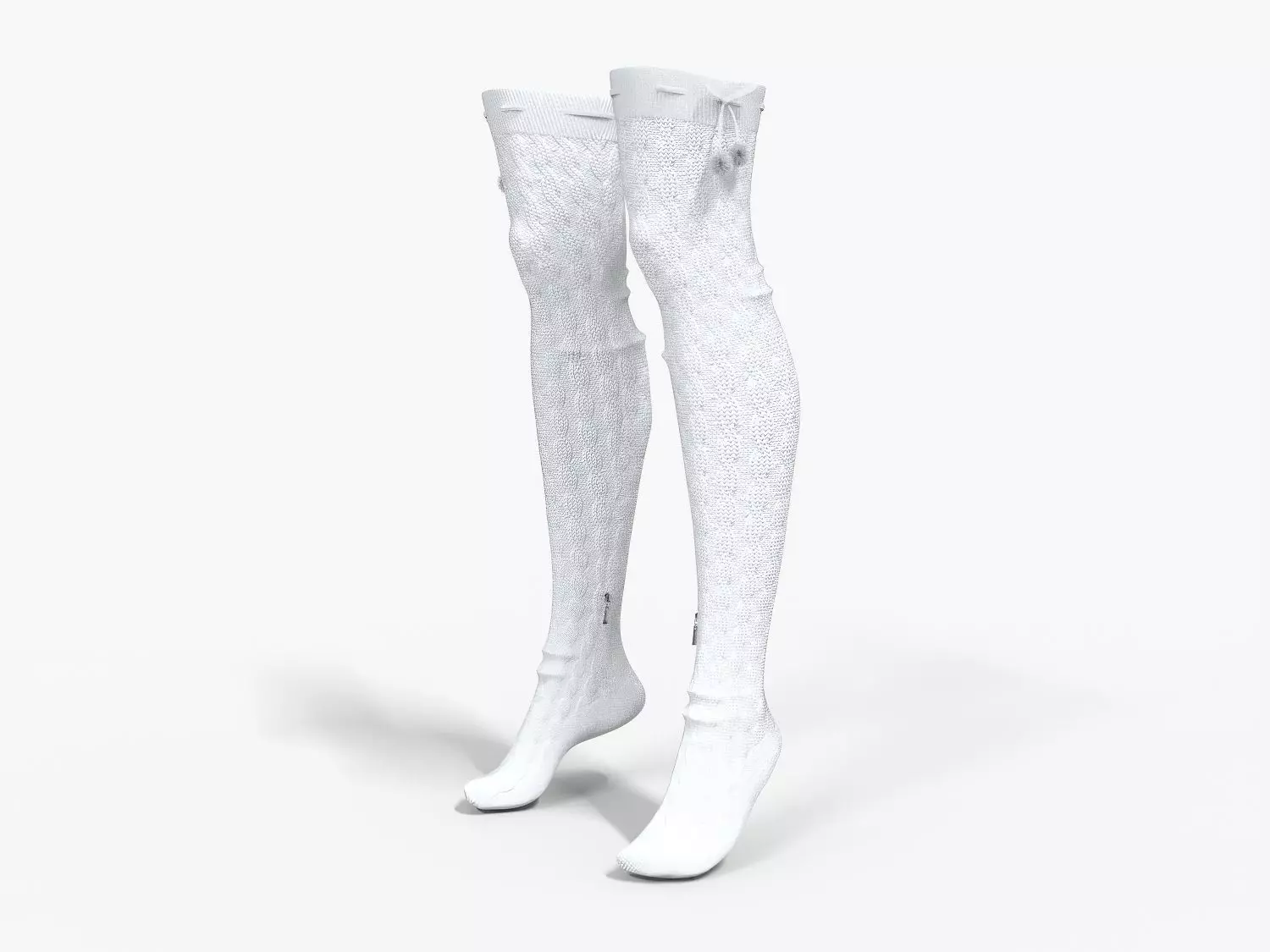 Mrs Claus - Santa Claus Low-poly 3D model_15