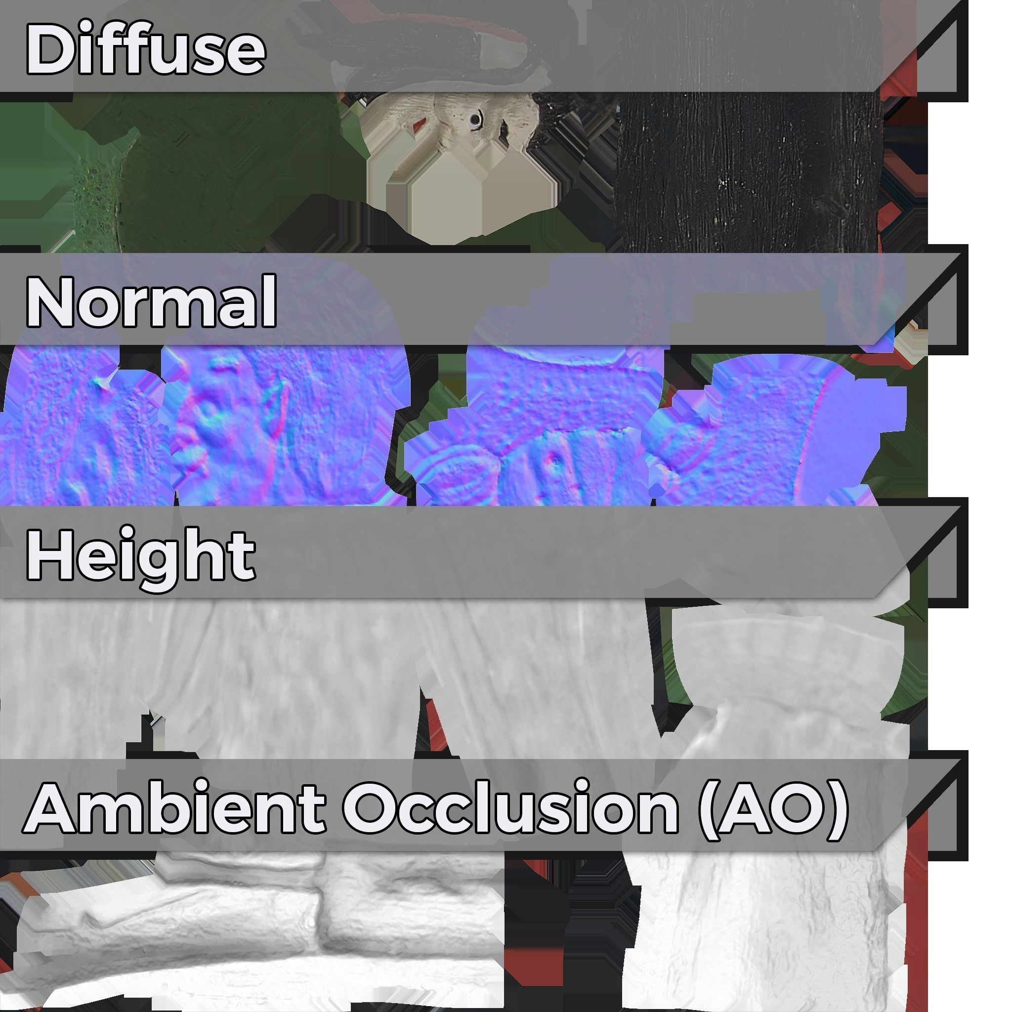 0002-10 Vampire Low-poly 3D model_3