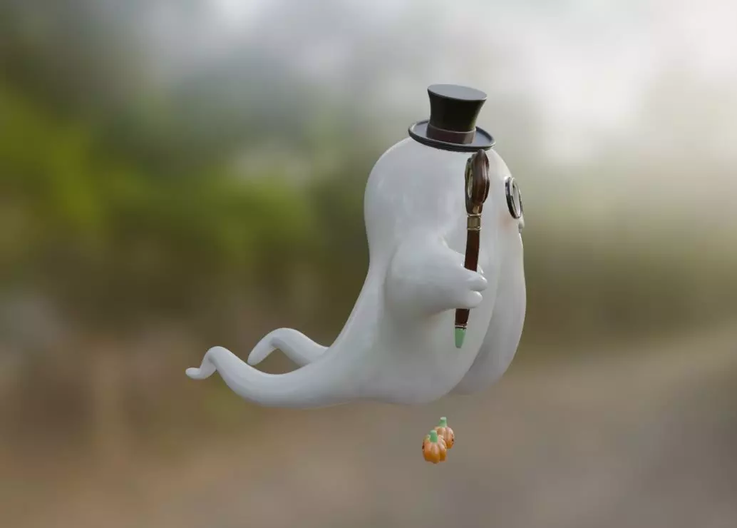 Halloween Legends 3D Models Pack  Low-poly 3D model_29