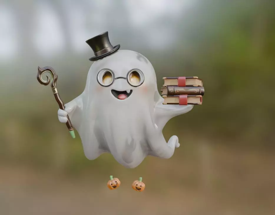 Halloween Legends 3D Models Pack  Low-poly 3D model_27