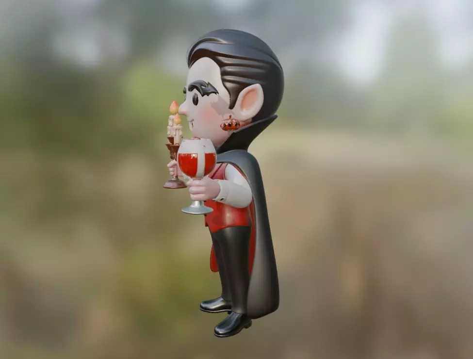 Halloween Legends 3D Models Pack  Low-poly 3D model_24