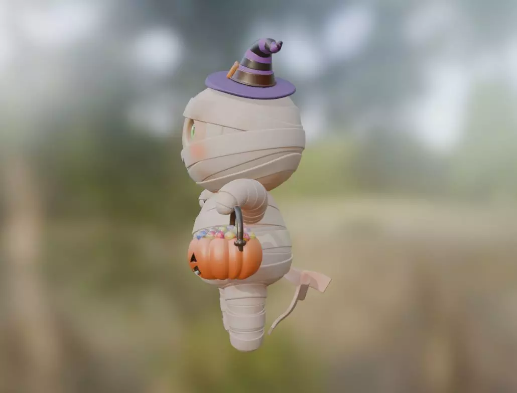 Halloween Legends 3D Models Pack  Low-poly 3D model_31