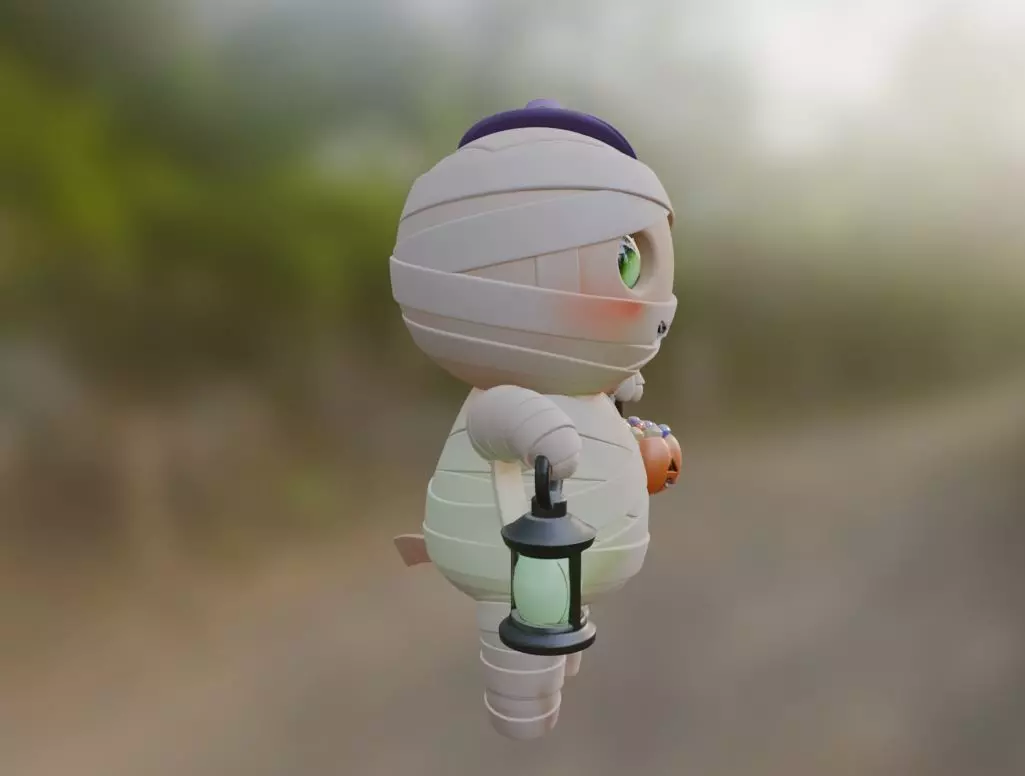 Halloween Legends 3D Models Pack  Low-poly 3D model_32