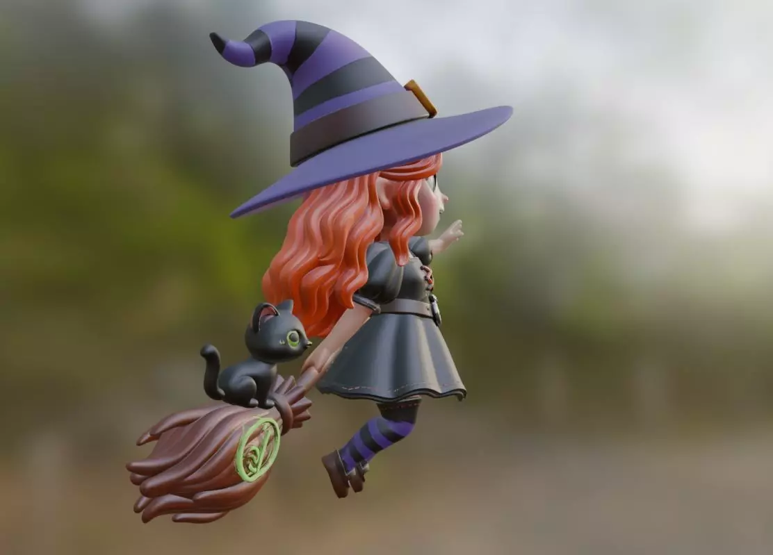 Halloween Legends 3D Models Pack  Low-poly 3D model_42