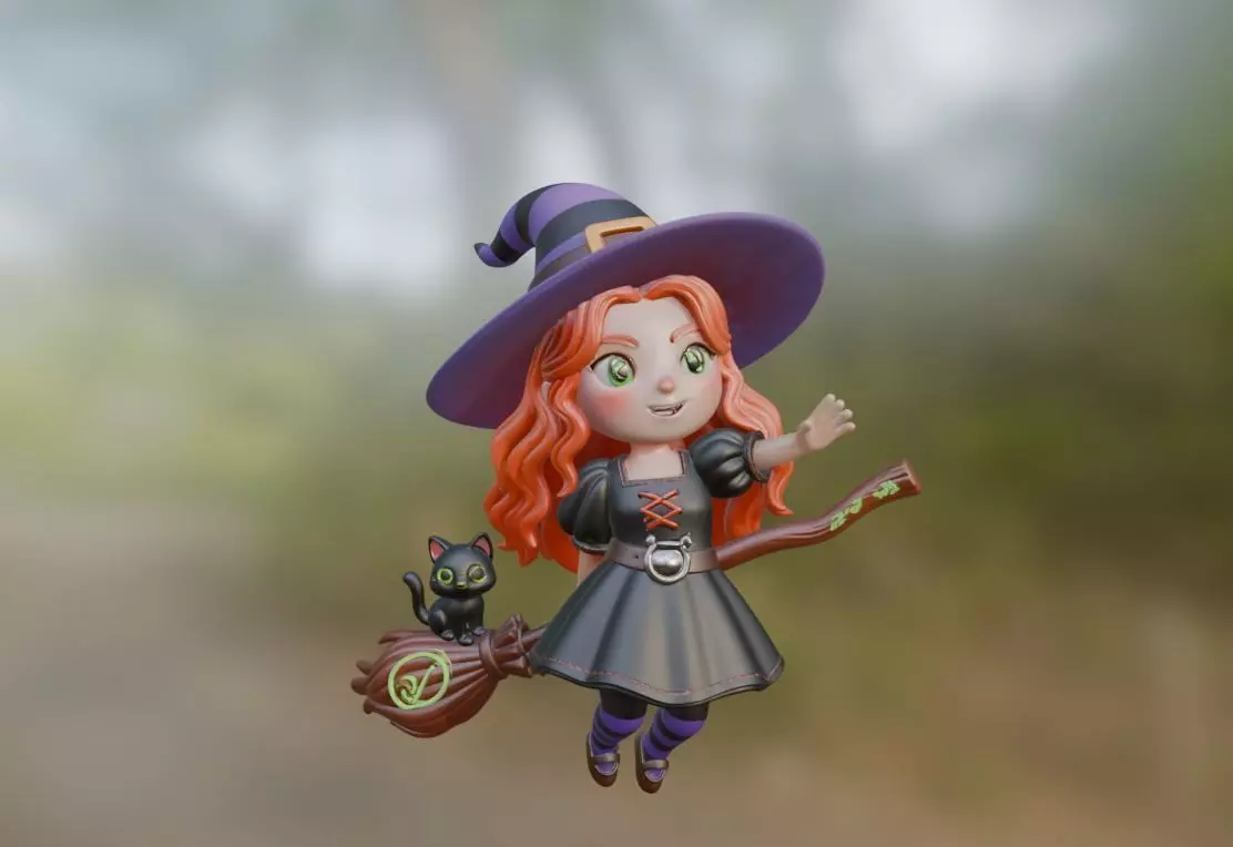 Halloween Legends 3D Models Pack  Low-poly 3D model_40