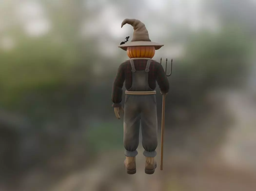 Halloween Legends 3D Models Pack  Low-poly 3D model_39