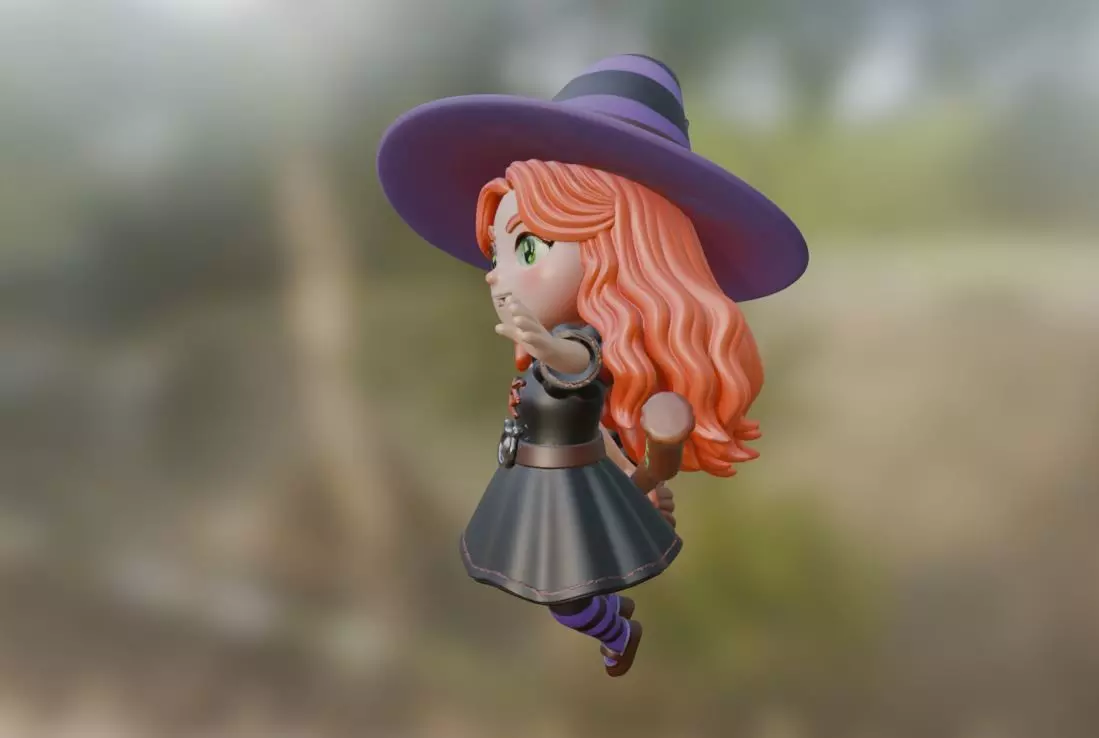 Halloween Legends 3D Models Pack  Low-poly 3D model_41