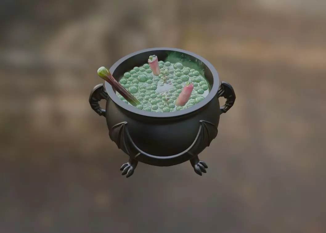 Halloween Legends 3D Models Pack  Low-poly 3D model_18