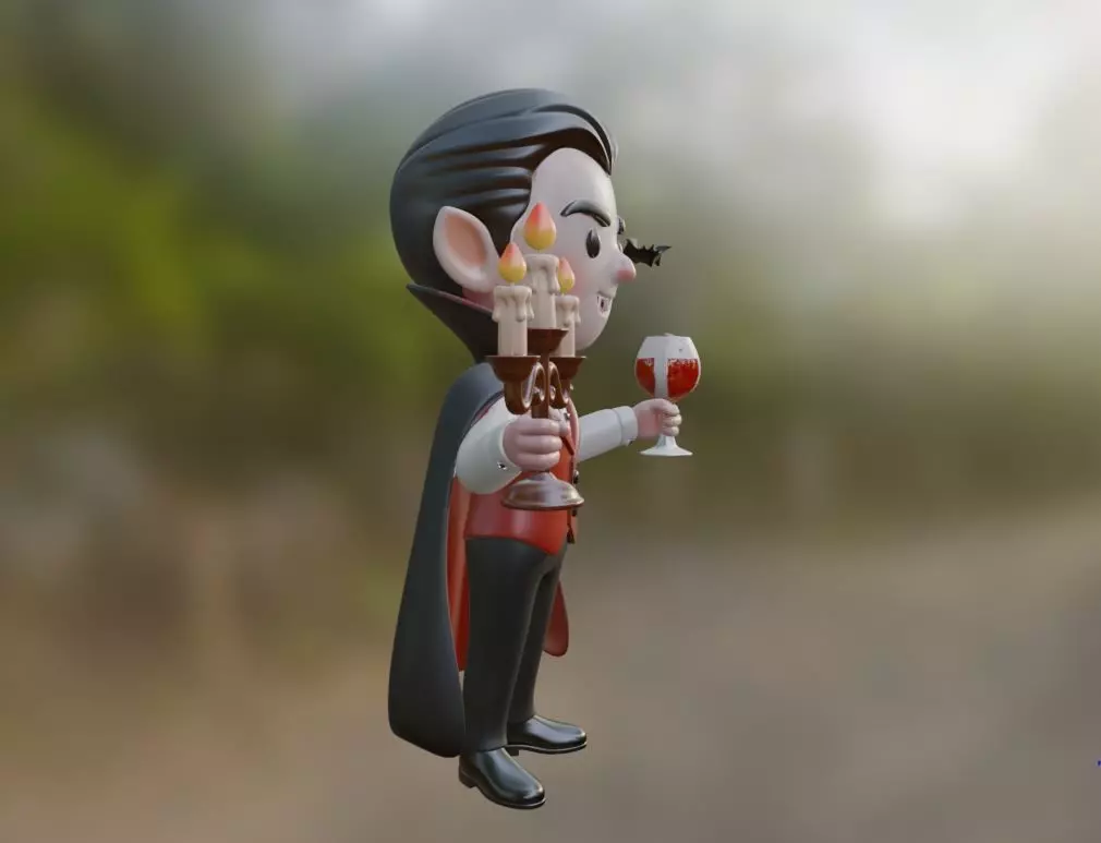 Halloween Legends 3D Models Pack  Low-poly 3D model_25