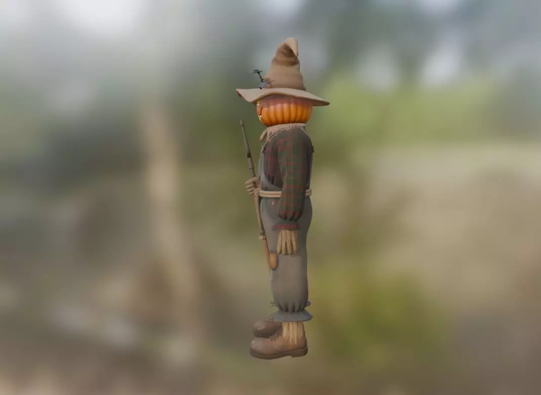 Halloween Legends 3D Models Pack  Low-poly 3D model_37