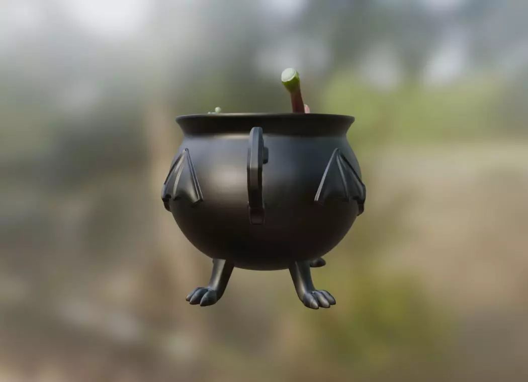 Halloween Legends 3D Models Pack  Low-poly 3D model_17