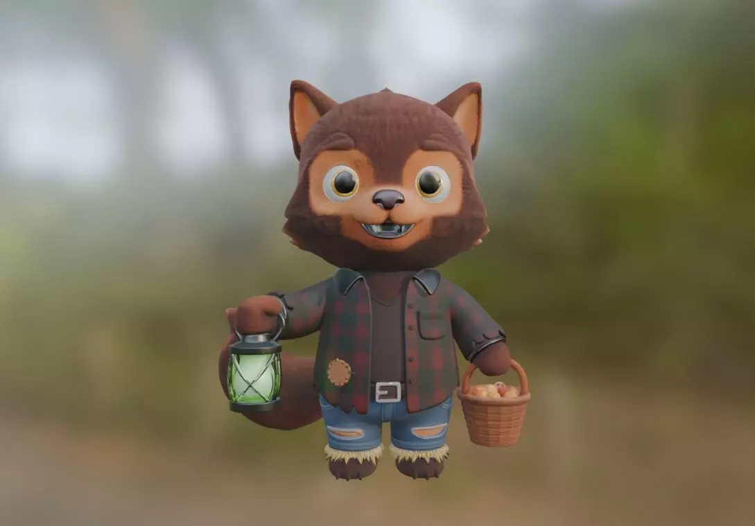 Halloween Legends 3D Models Pack  Low-poly 3D model_7