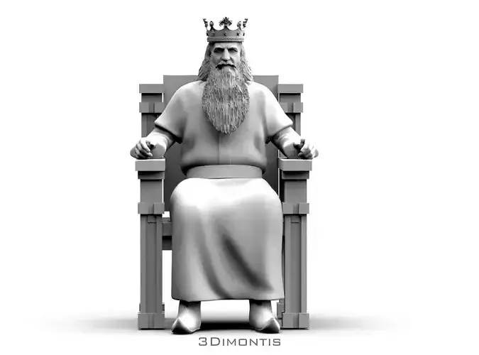 The King on the Throne