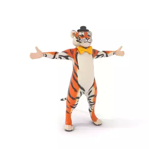 Elegant Tiger Performer model pack Low-poly 3D model Elegant Tiger Performer model pack Low-poly 3D model