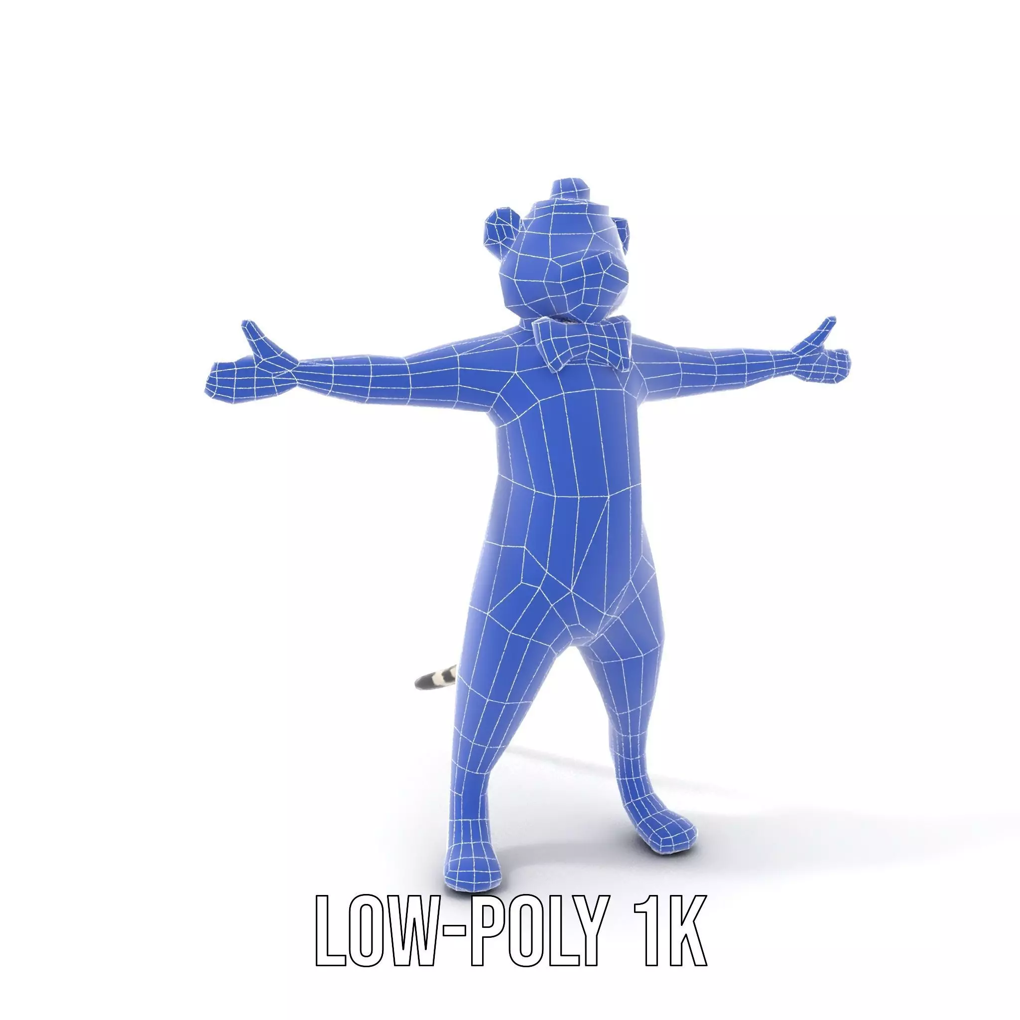 Elegant Tiger Performer model pack Low-poly 3D model_22