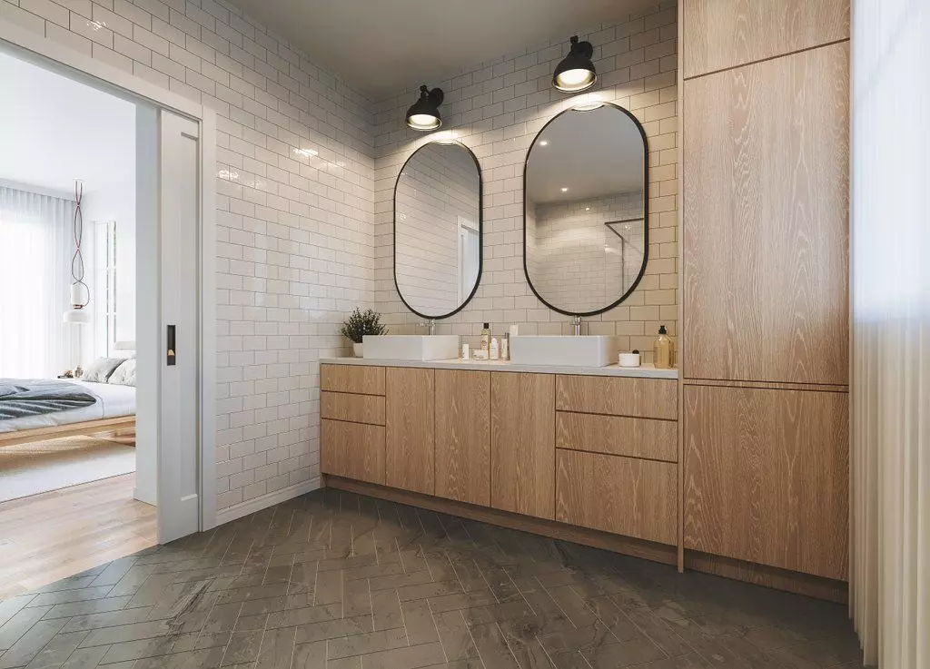 Modern 3-Bedroom Bungalow with Garage Screened Porch 3D Model  3D model_7