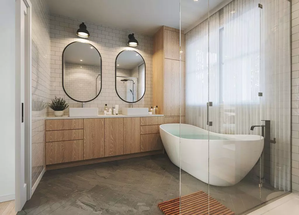 Modern 3-Bedroom Bungalow with Garage Screened Porch 3D Model  3D model_5