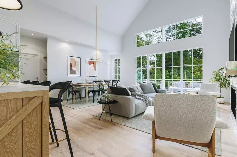 Modern 3-Bedroom Bungalow with Garage Screened Porch 3D Model  3D model_9