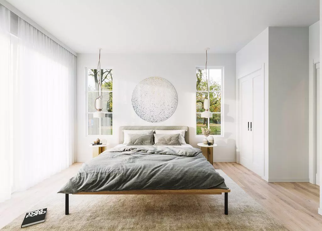 Modern 3-Bedroom Bungalow with Garage Screened Porch 3D Model  3D model_14