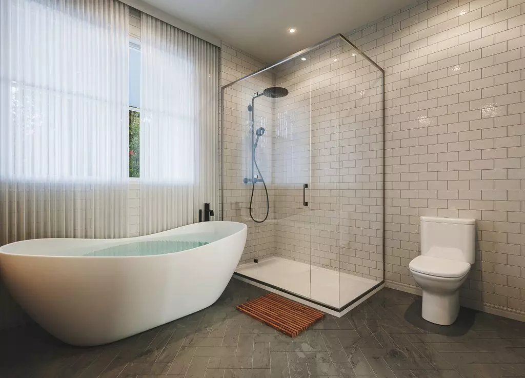 Modern 3-Bedroom Bungalow with Garage Screened Porch 3D Model  3D model_6