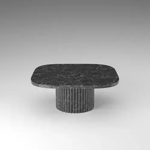 Selene Square Marble Coffee Table