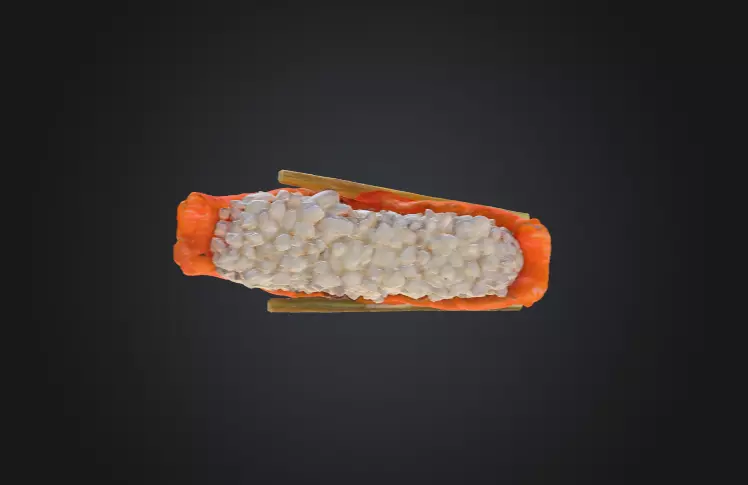 Sushi Delight Low-poly 3D model_16